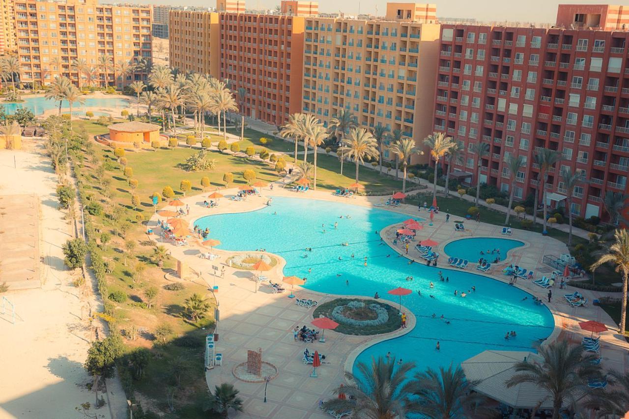 Porto Golf Marina Aqua Park & Beach Access By Best Of Bedz El Alamein Buitenkant foto