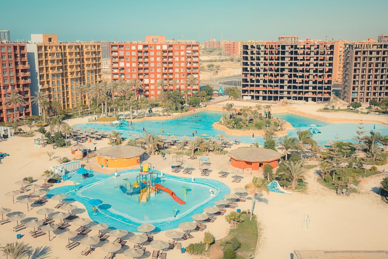 Porto Golf Marina Aqua Park & Beach Access By Best Of Bedz El Alamein Buitenkant foto