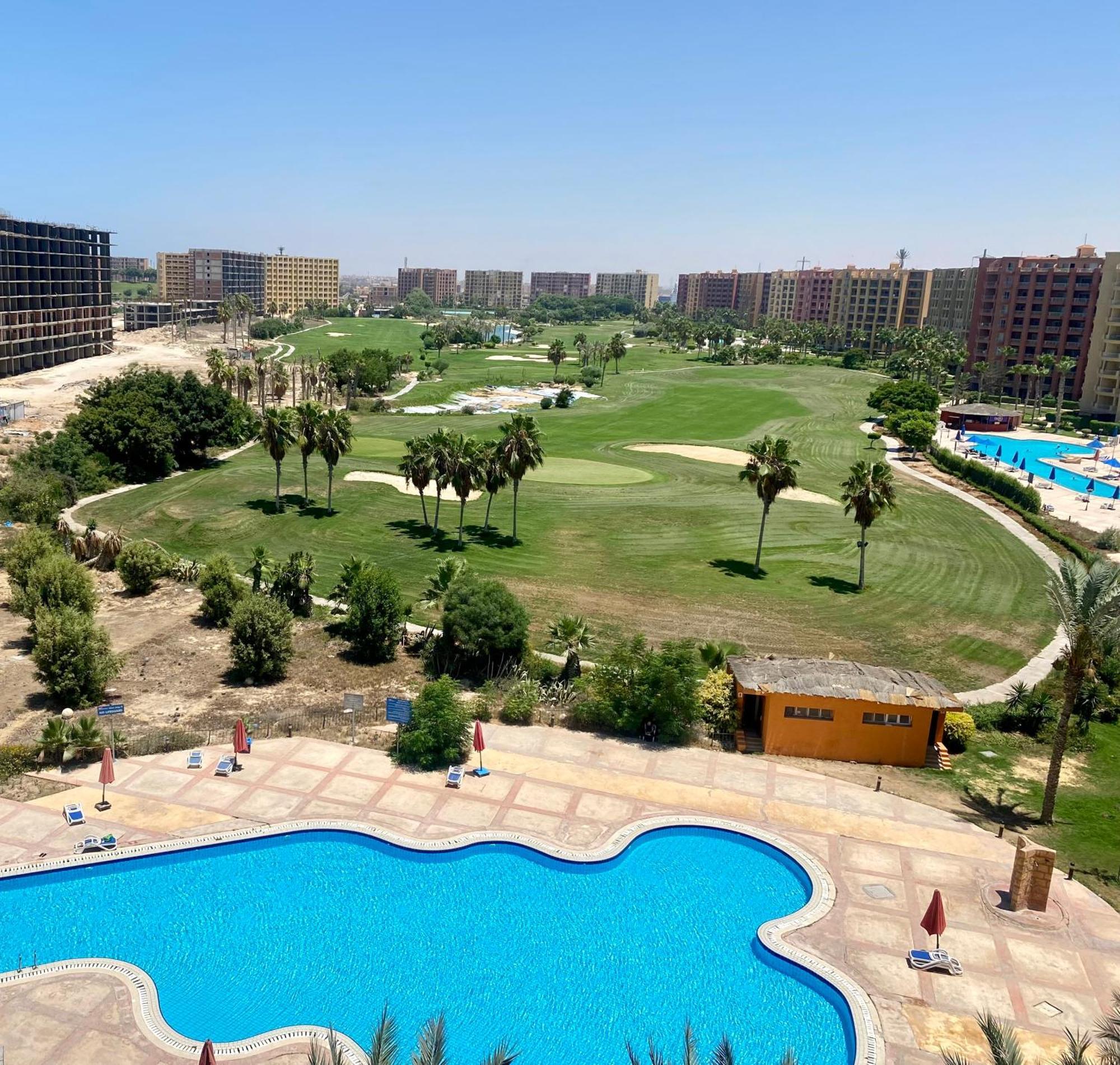 Porto Golf Marina Aqua Park & Beach Access By Best Of Bedz El Alamein Kamer foto